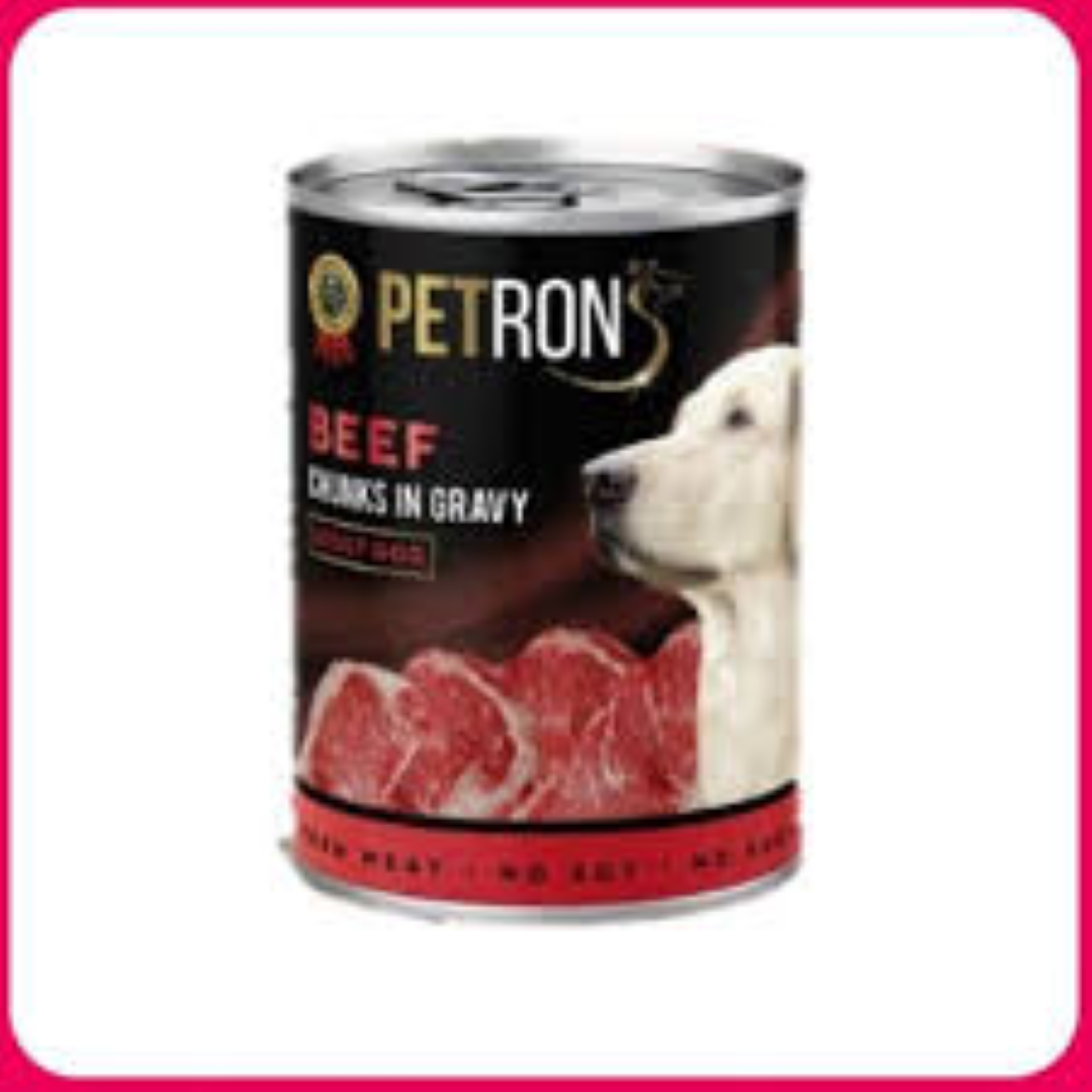 PETRONS DOG/F GRAVY BEEF 400G